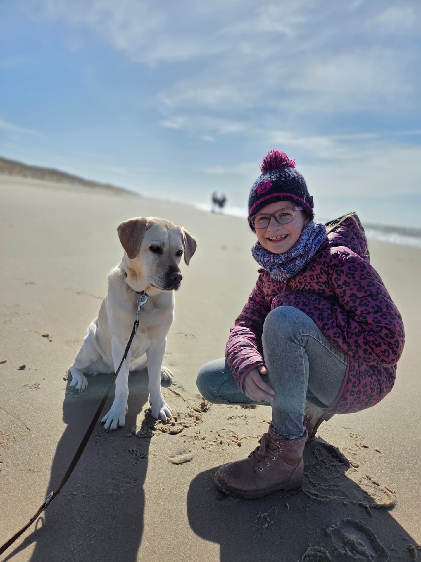 Nahla und Marit am Sylter Strand