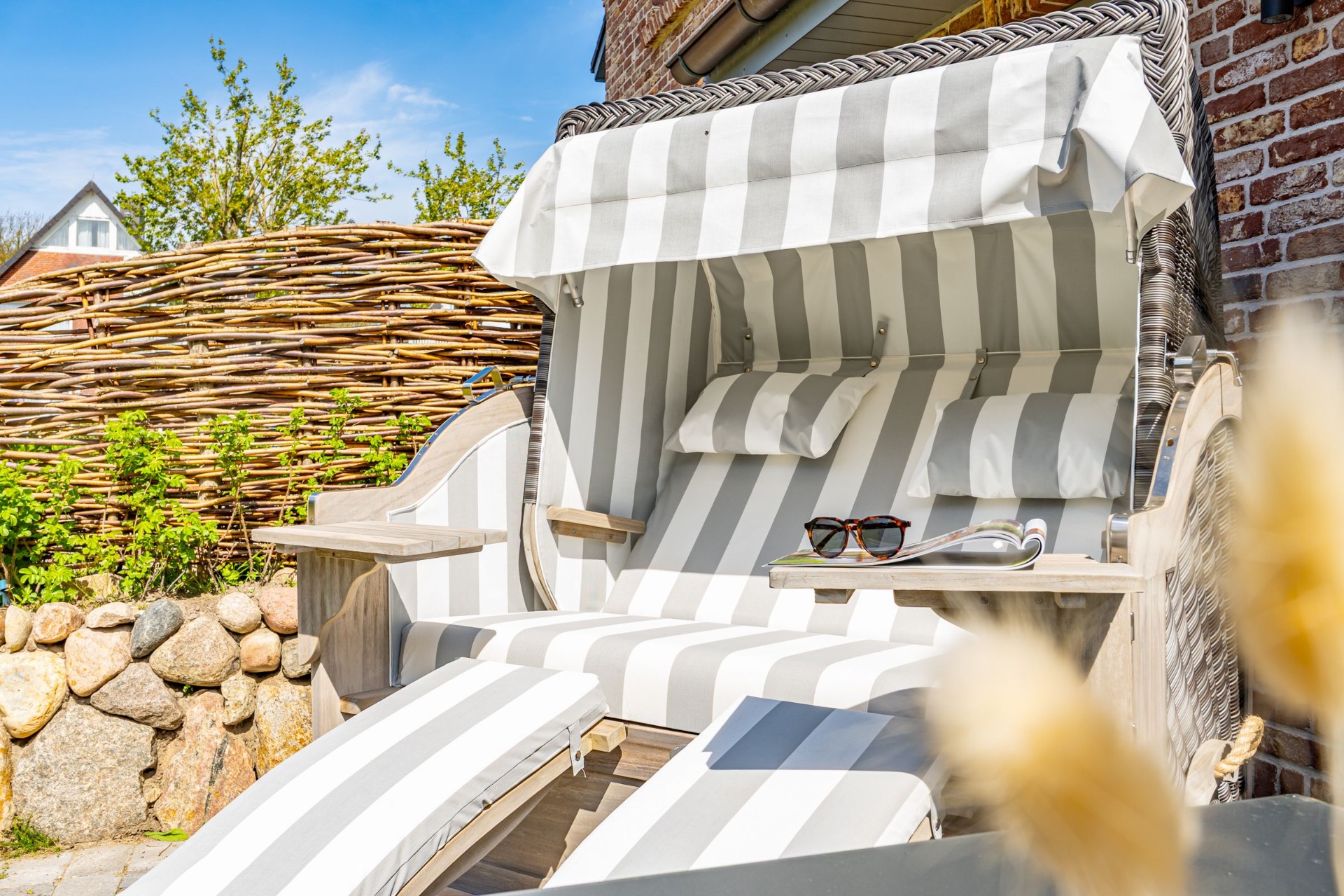 Garten und Terrasse im Haus Marit
